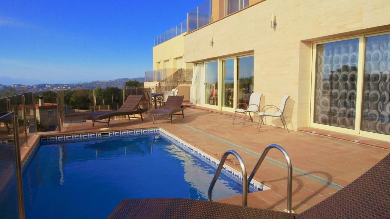 Luxury Villa Investingspain With Sea Views, Pool And Jacuzzi リョレート・デ・マル エクステリア 写真
