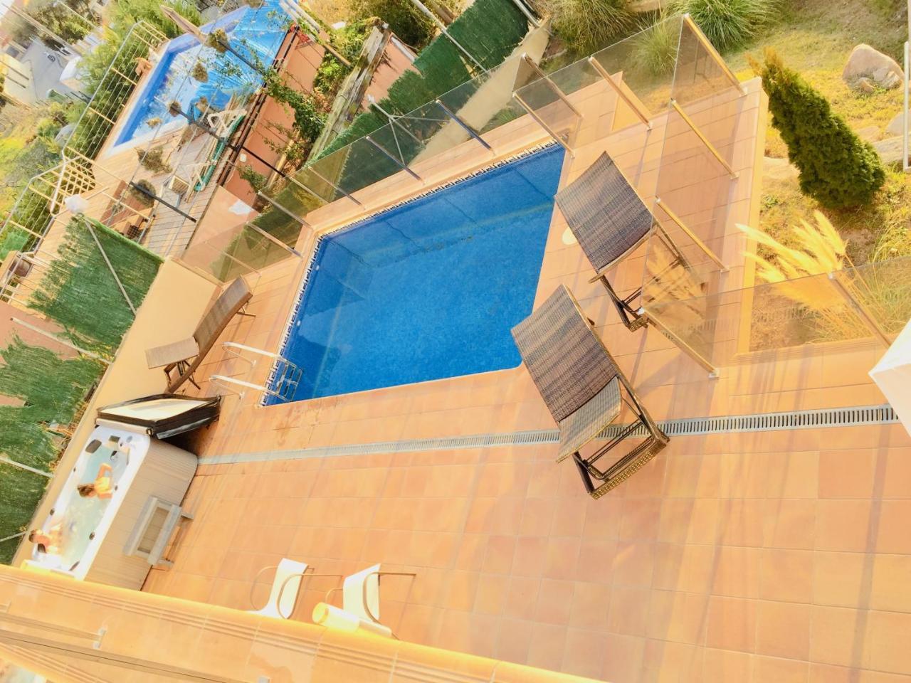 Luxury Villa Investingspain With Sea Views, Pool And Jacuzzi リョレート・デ・マル エクステリア 写真